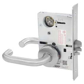 Corbin Russwin ML2055-LWA Classroom Mortise Lock, Lustra Lever, M Escutcheon