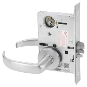 Corbin Russwin ML2055-PSA-626 Classroom Mortise Lock, Princeton Lever, A Rose, Satin Chrome