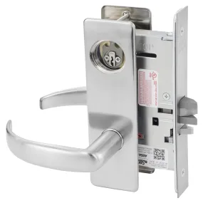 Corbin Russwin ML2055-PSM-626 Classroom Mortise Lock, Princeton Lever, M Escutcheon, Satin Chrome