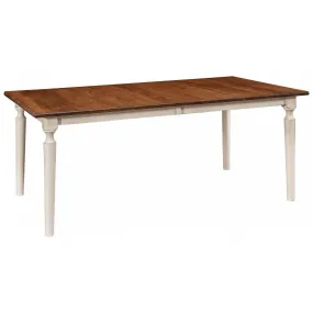 Crayton Leg Amish Dining Table