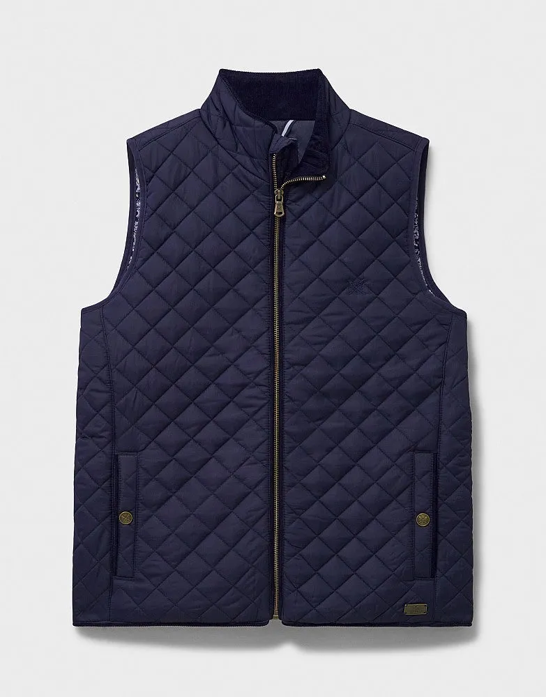 Crew Clothing Diamond Quilted Gilet