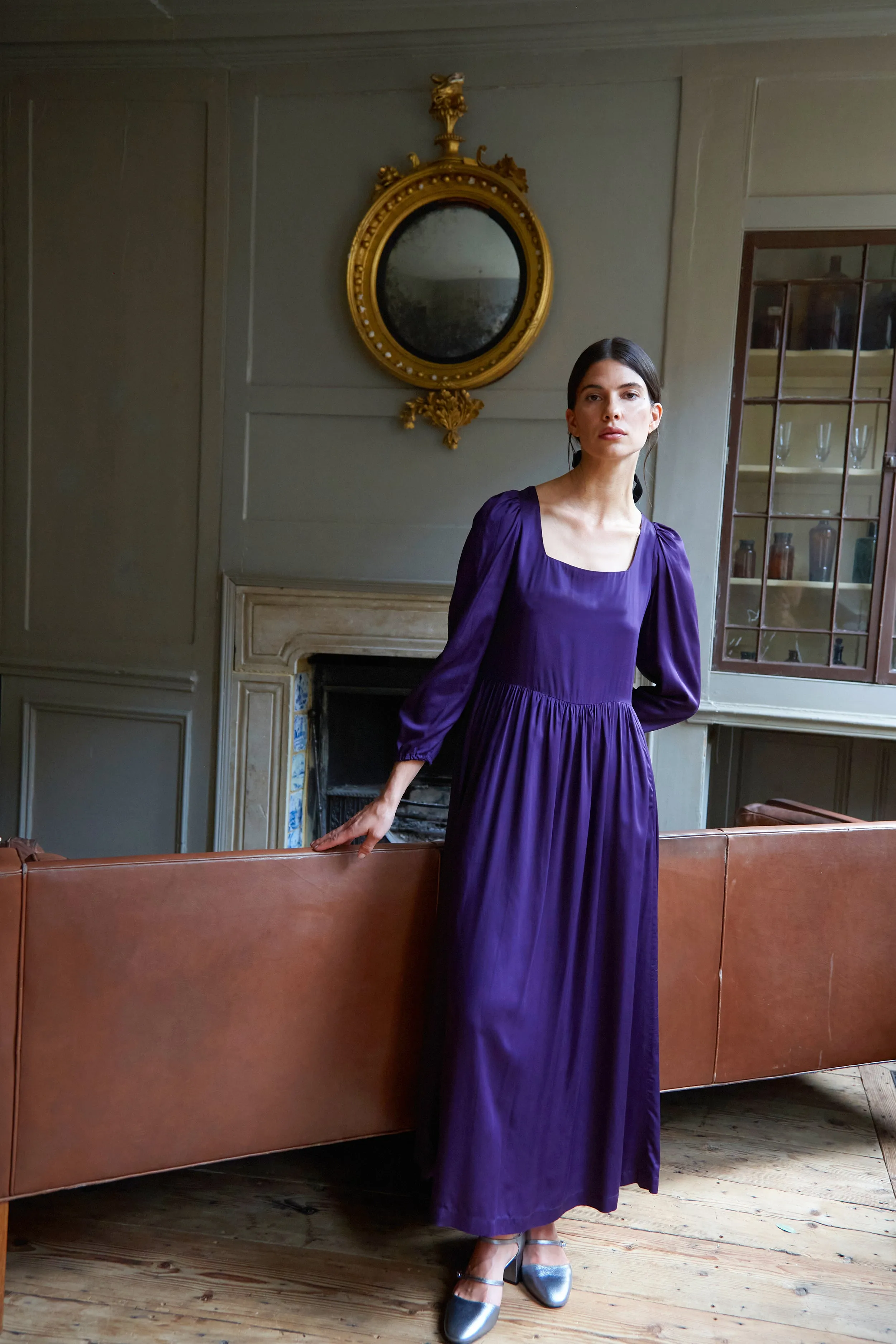 Deep Violet Hampstead Dress