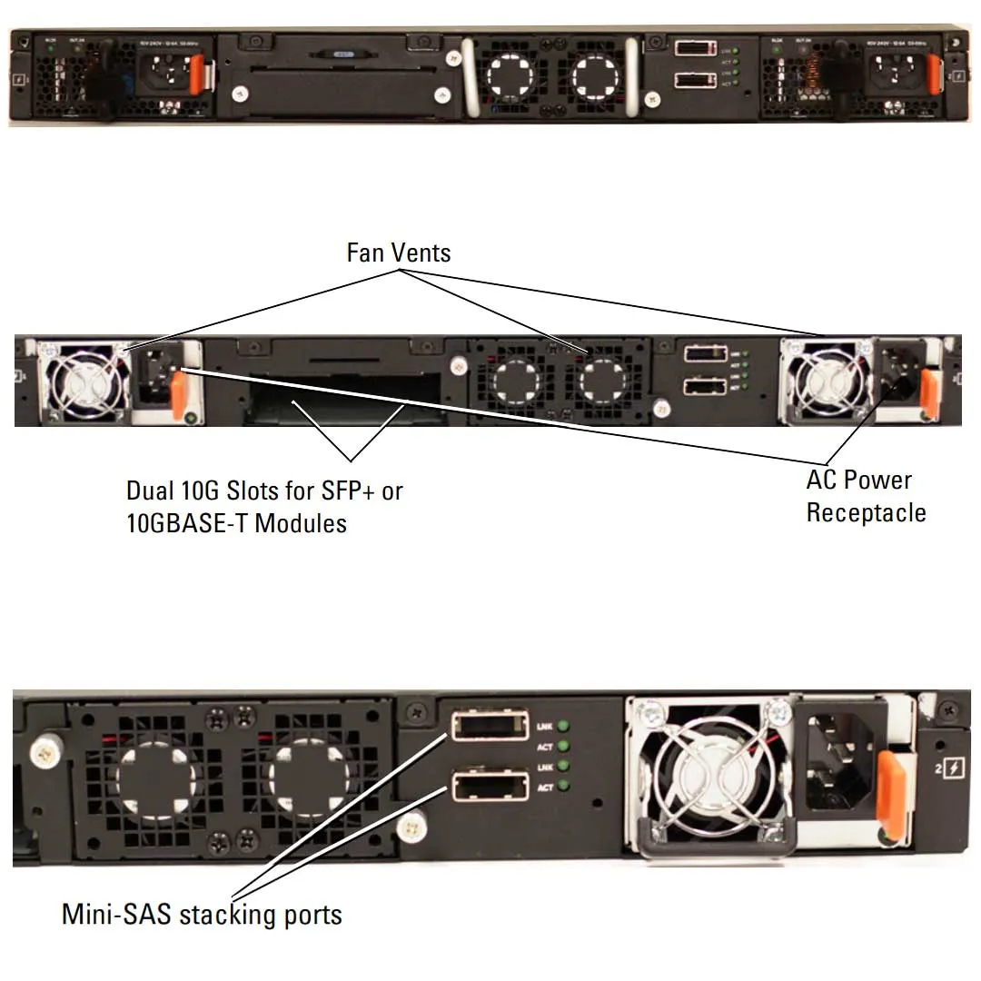 Dell EMC PowerSwitch N3024 24-Port L3 Switch