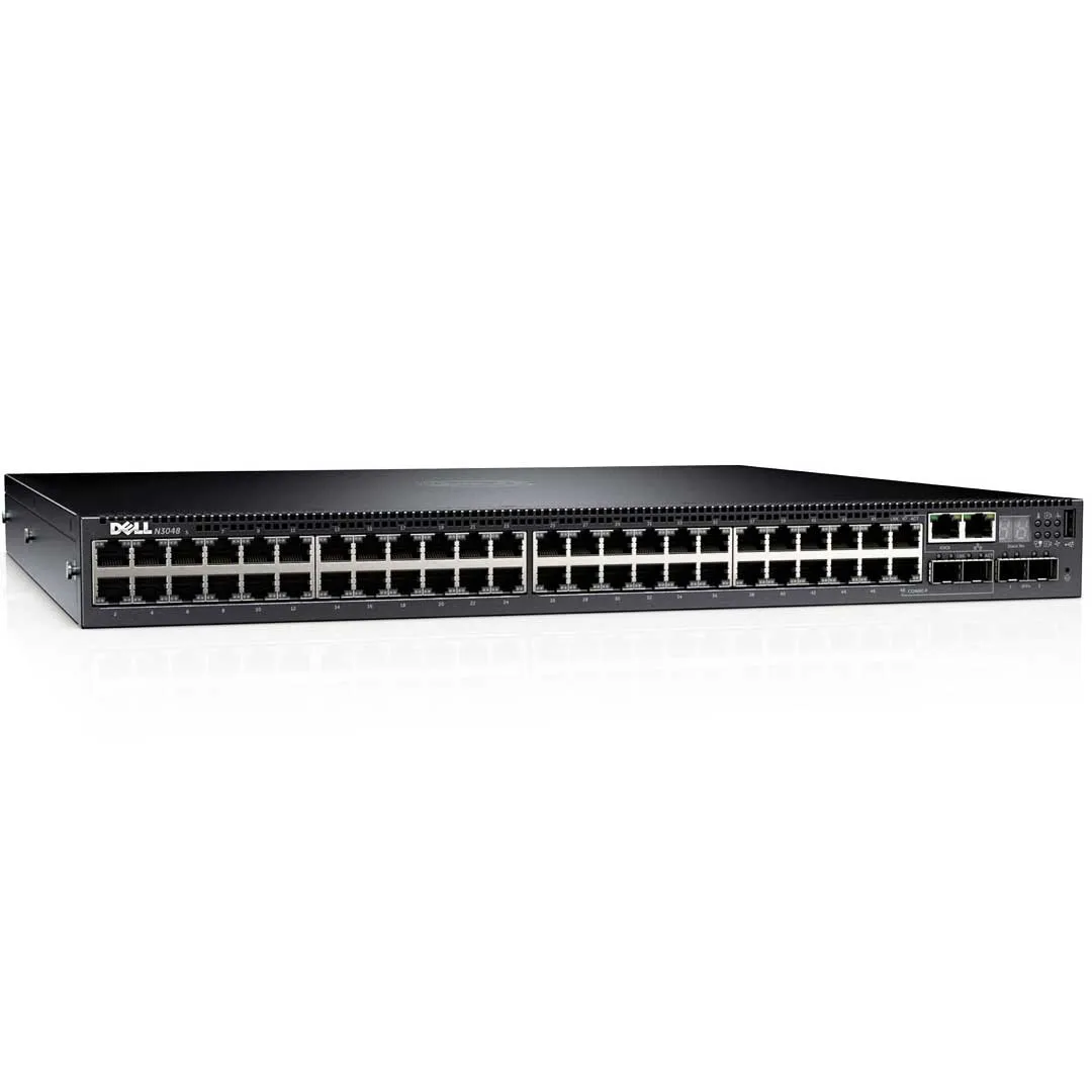 Dell EMC PowerSwitch N3048EP-ON 48-Port PoE  (ONIE) L3 Switch