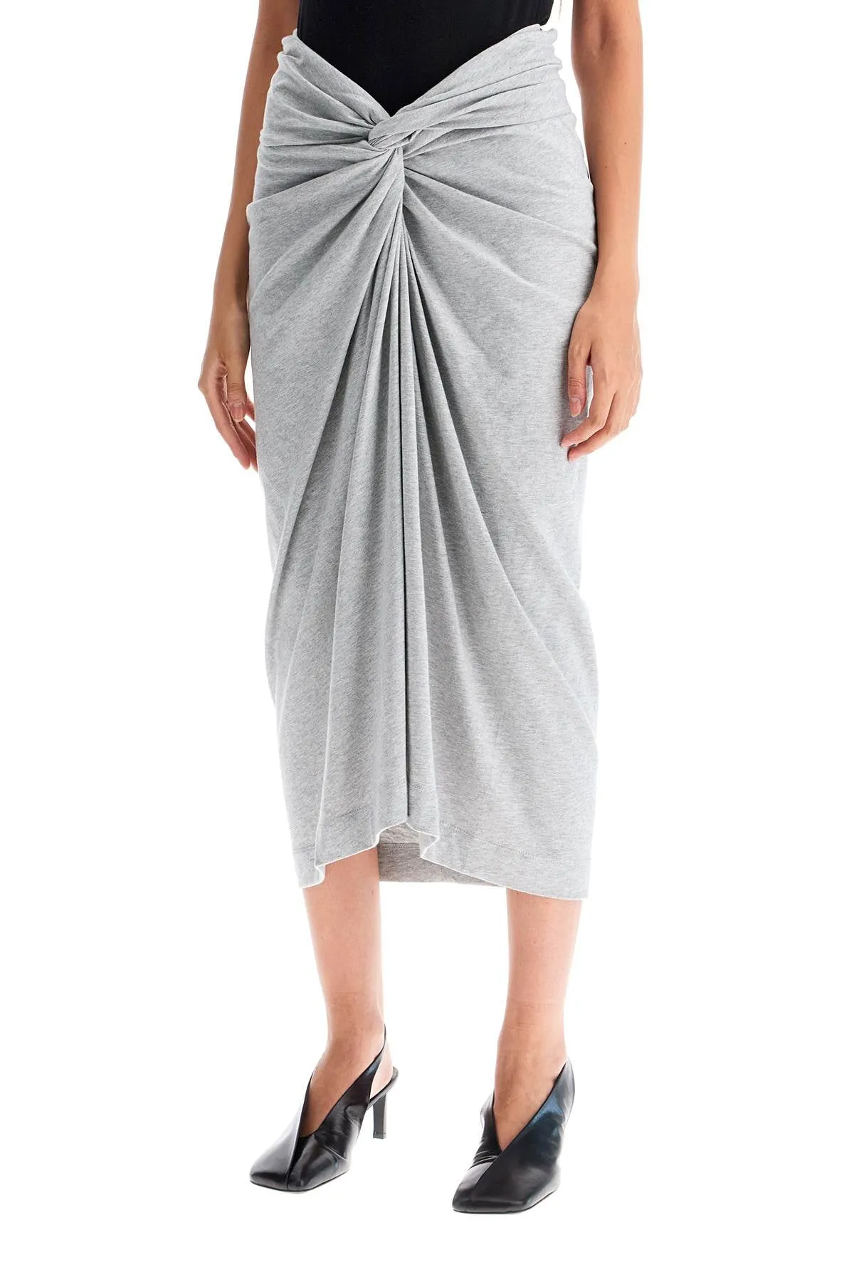 Dries Van Noten "jersey Midi Skirt In (Size - Xs)