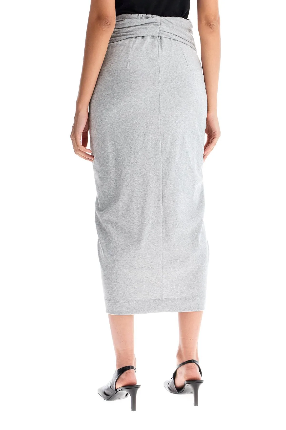 Dries Van Noten "jersey Midi Skirt In (Size - Xs)