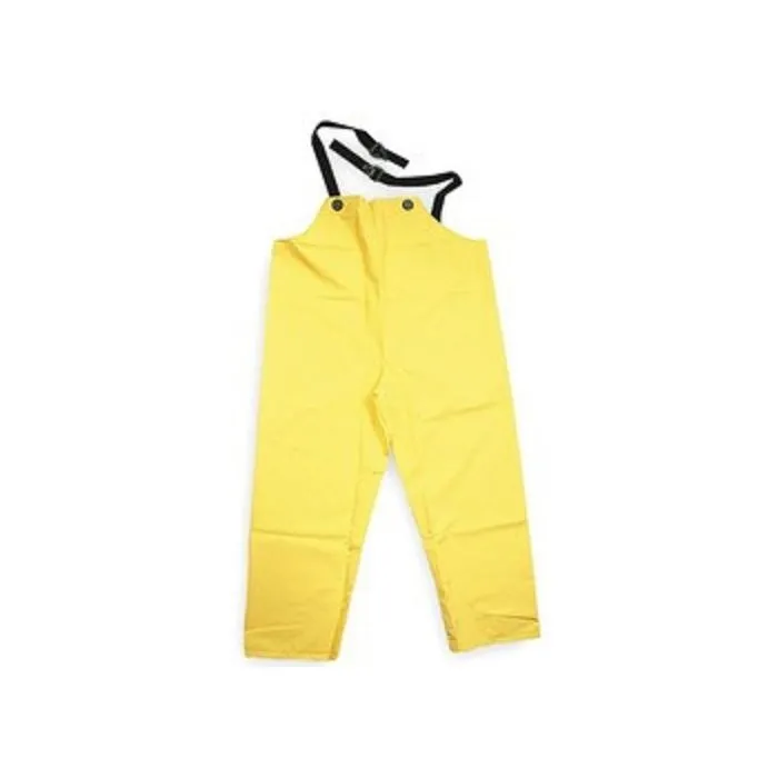 Dunlop Onguard 76050 Webtex Bib Overall, Yellow, 1 Each