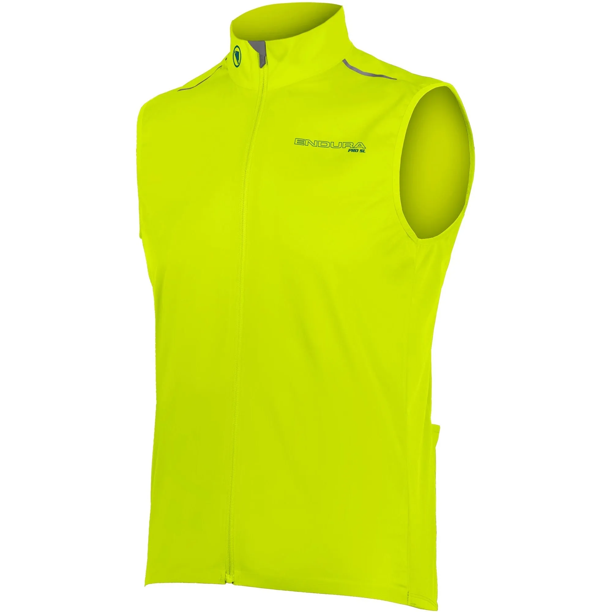 Endura Pro SL Lite Mens Cycling Gilet - Yellow