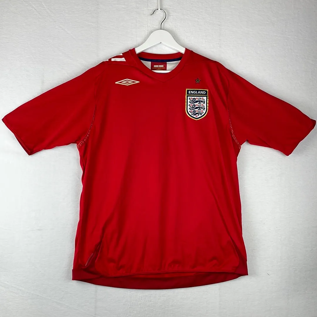 England 2006 Away Shirt - Various Adult Sizes- Good To Excellent Condition