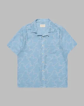 Far Afield STACHIO Shirt Allure Blue