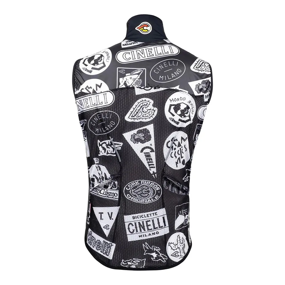 Gilet Cinelli Supercorsa - Nero