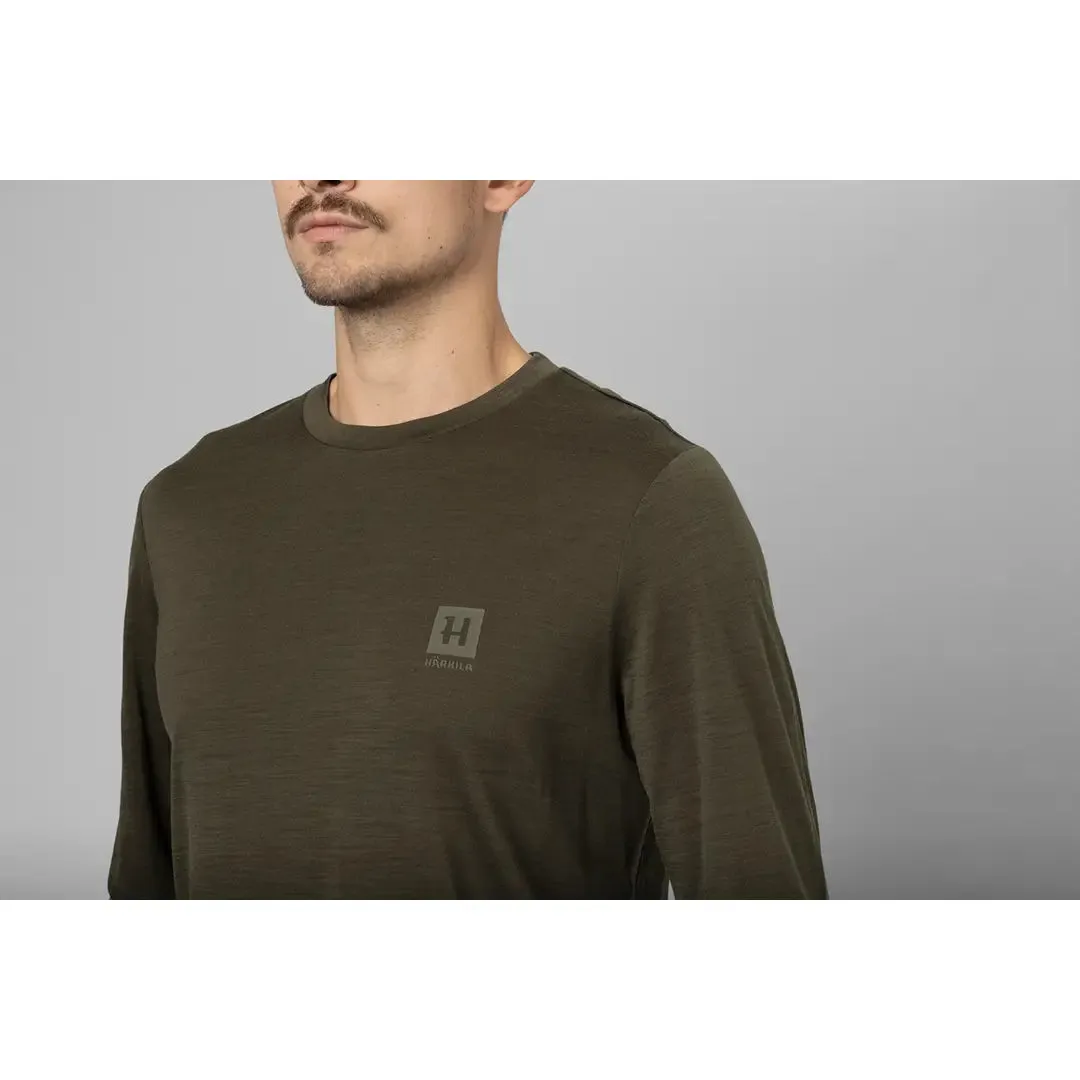 Harkila Base All Season L/S T-Shirt - Willow Green by Harkila