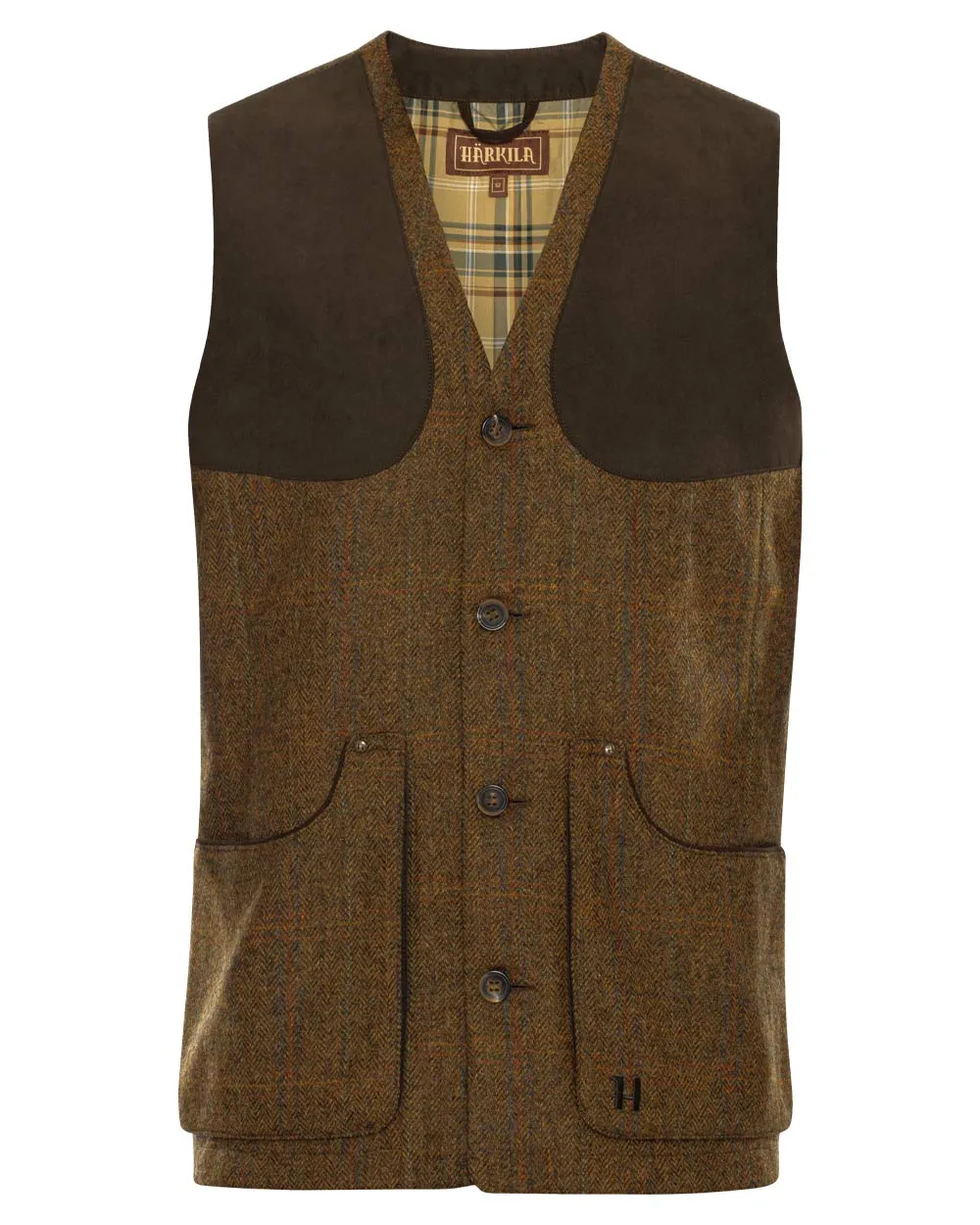 Harkila Stornoway 2.0 Tweed Shooting Waistcoat