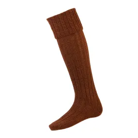 Harris Socks - Bronze by House of Cheviot