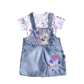 Heart of Love Girls Jumper Set