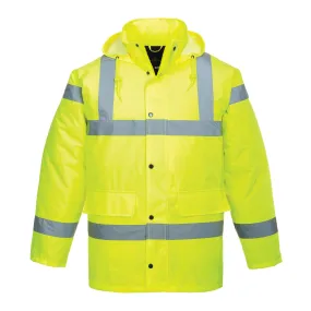 Hi-Vis Quilted Jacket - Yellow