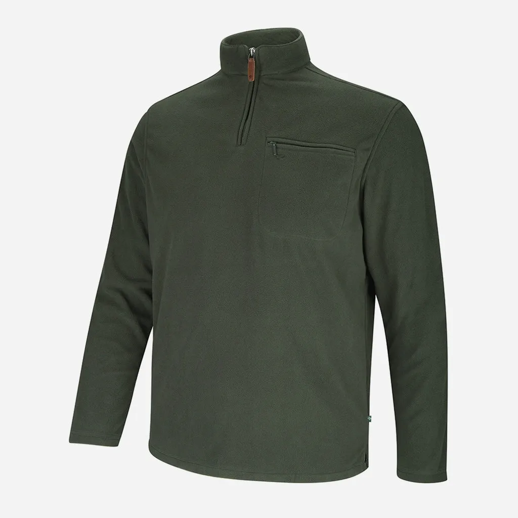 Hoggs of Fife Islander 1/4 Zip Micro-Fleece Shirt