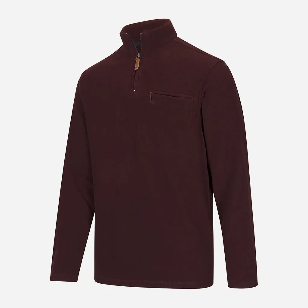 Hoggs of Fife Islander 1/4 Zip Micro-Fleece Shirt