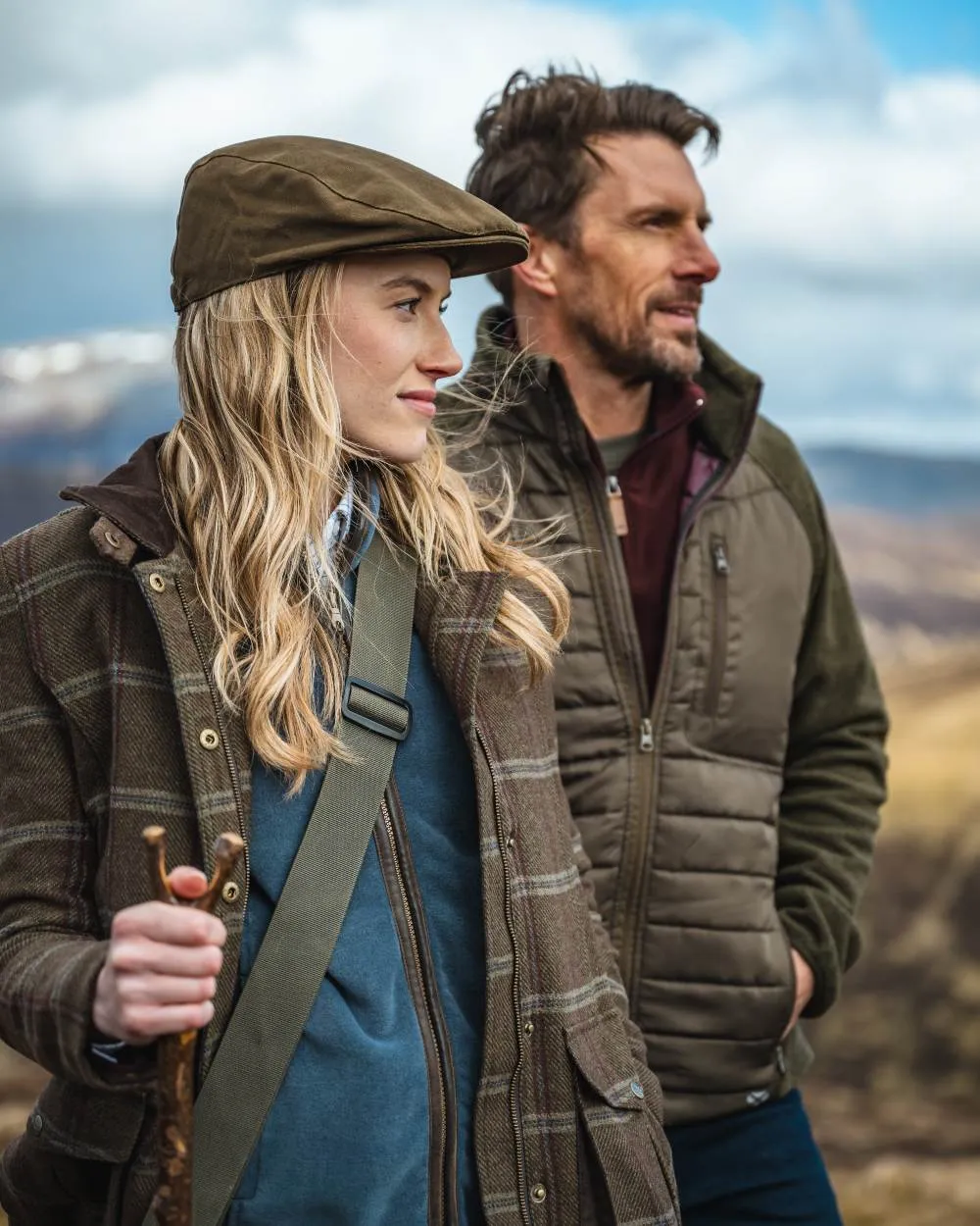 Hoggs of Fife Mens Melville Hybrid Jacket