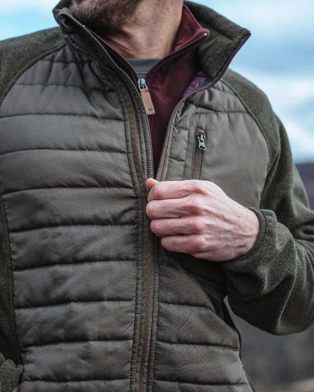 Hoggs of Fife Mens Melville Hybrid Jacket