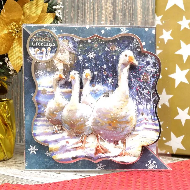 Hunkydory Season's Greetings Deco-Large Set - Christmas is Coming!