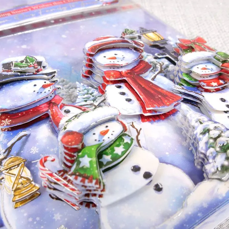 Hunkydory Season's Greetings Deco-Large Set - Snowy Wishes*