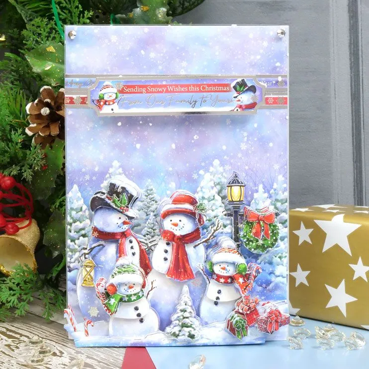 Hunkydory Season's Greetings Deco-Large Set - Snowy Wishes*