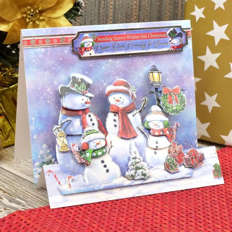 Hunkydory Season's Greetings Deco-Large Set - Snowy Wishes*