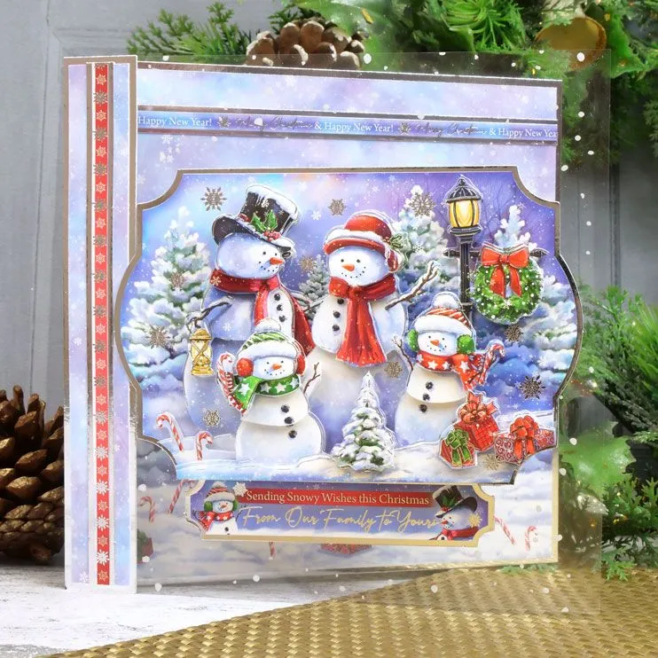 Hunkydory Season's Greetings Deco-Large Set - Snowy Wishes*