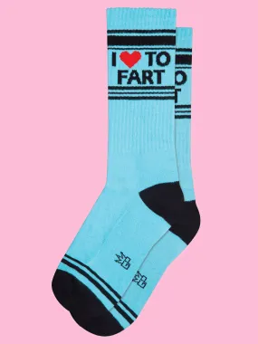 I LOVE TO FART SOCKS