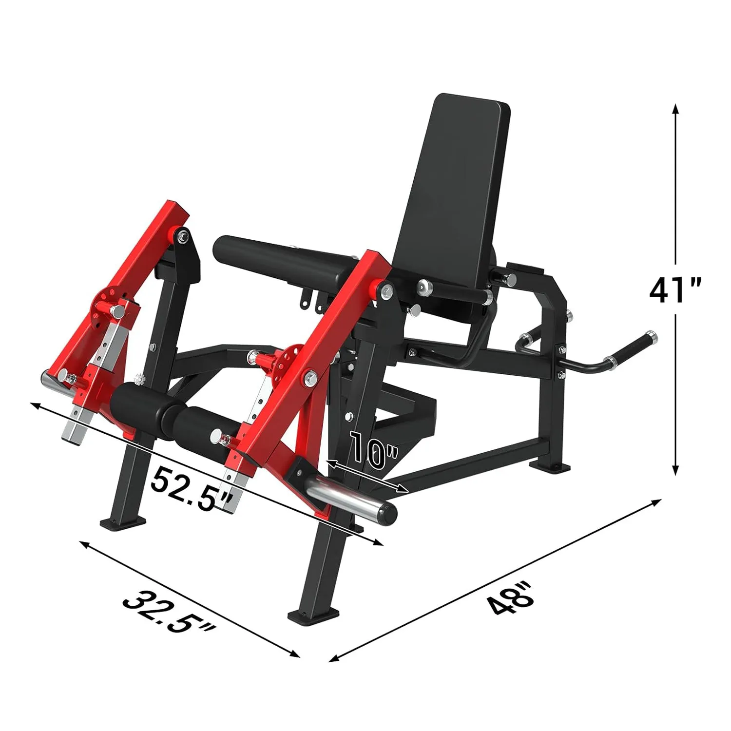 Isolated Leg Extension and Curl Machine LE03