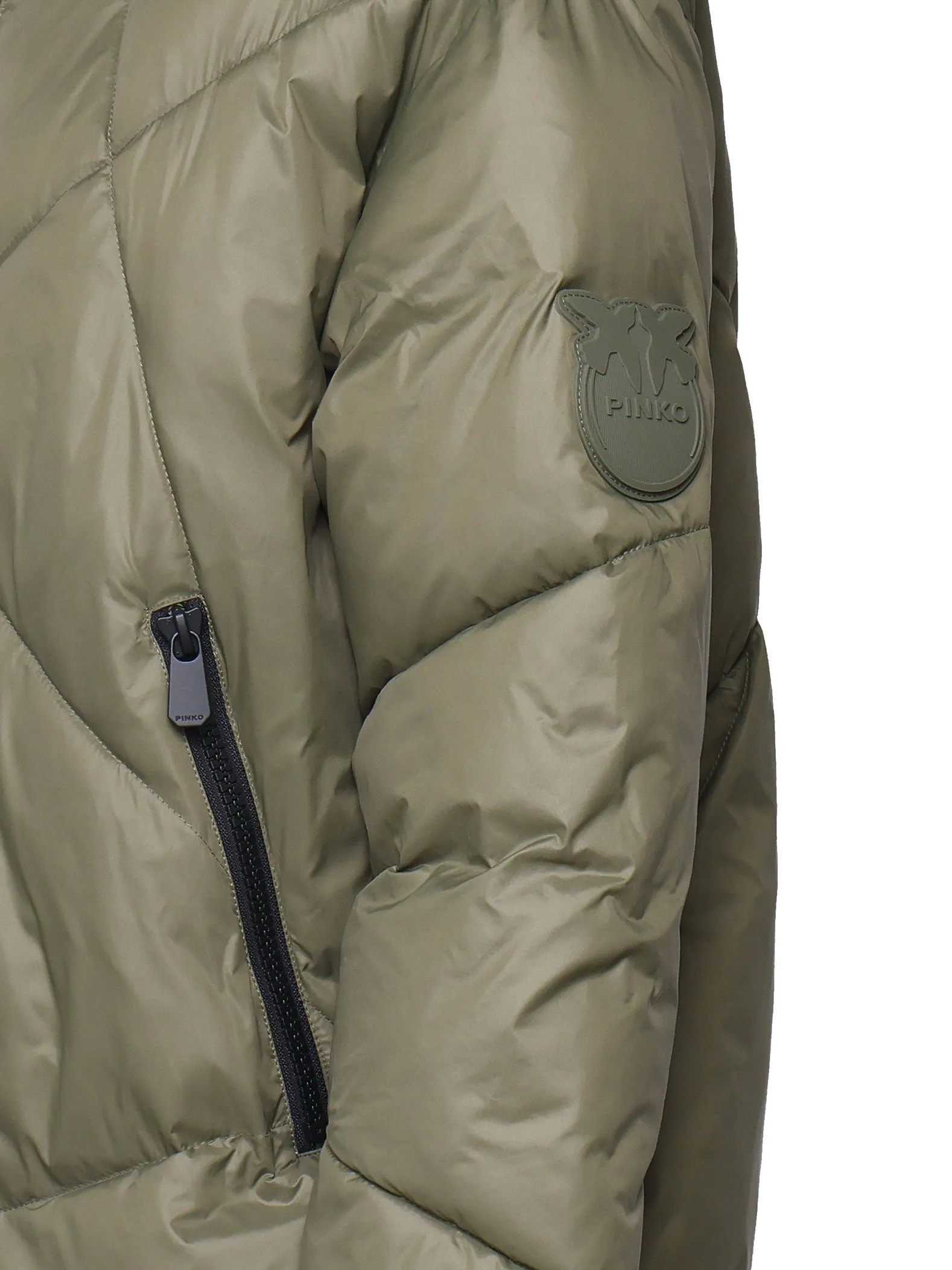 Ivy Padded Hooded Down Jacket