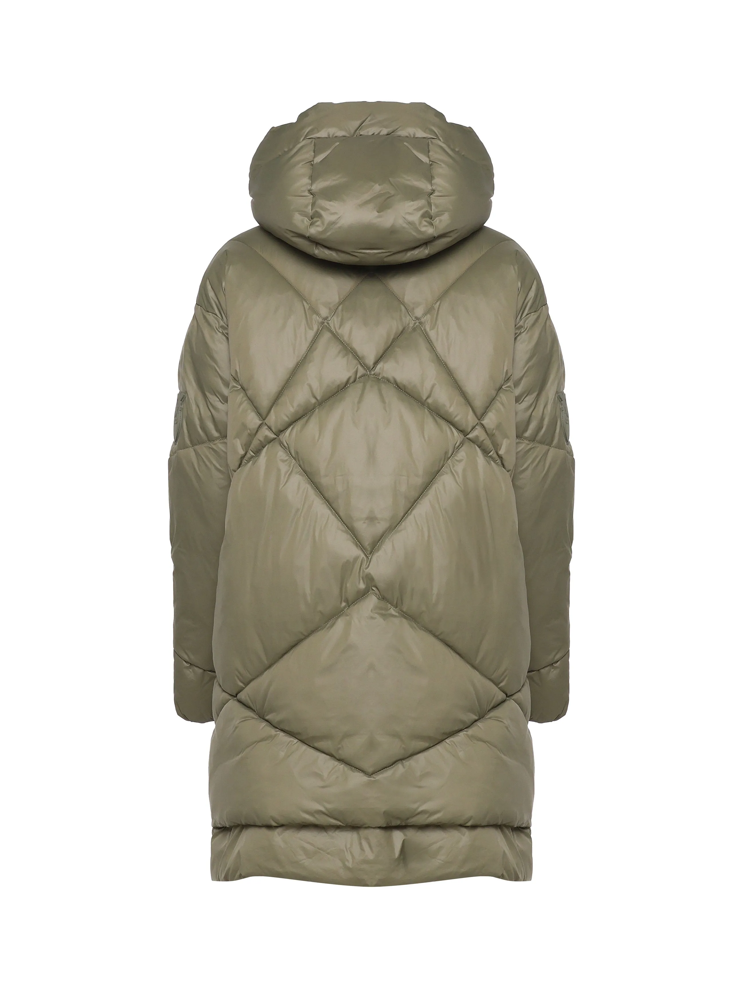 Ivy Padded Hooded Down Jacket