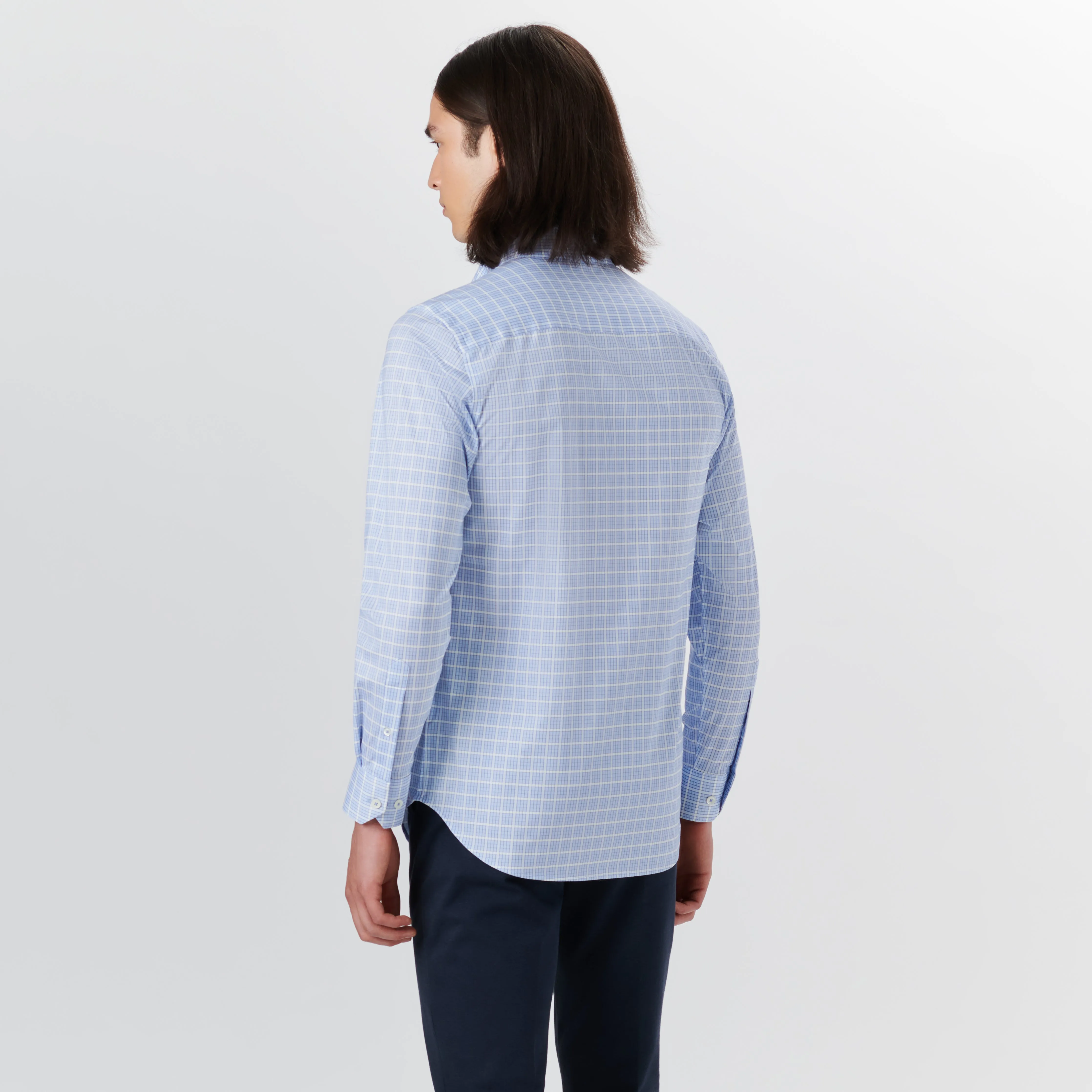 JAMES Grid Check OoohCotton Shirt