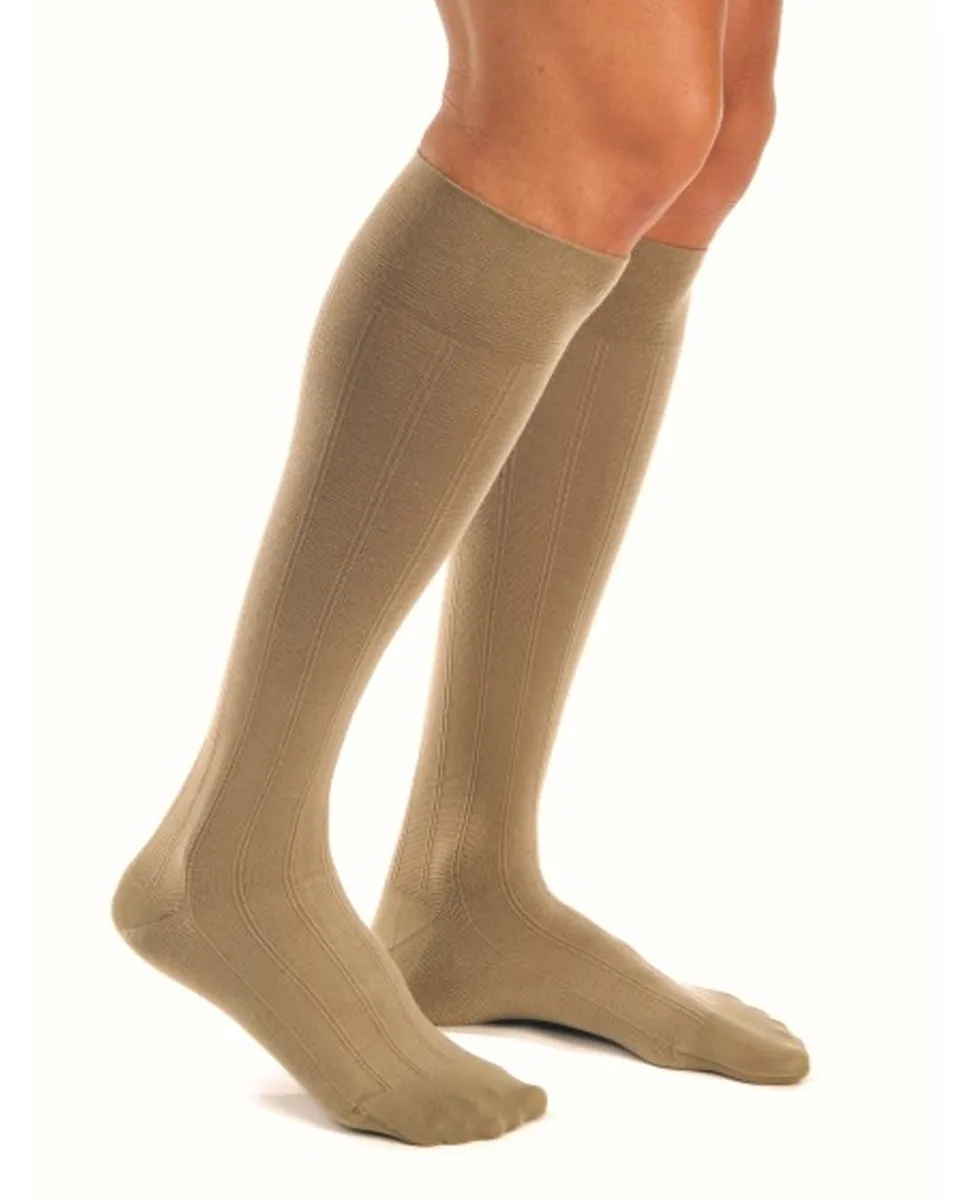 Jobst for Men Extra Firm Casual Knee High Support Socks 30-40mmHg