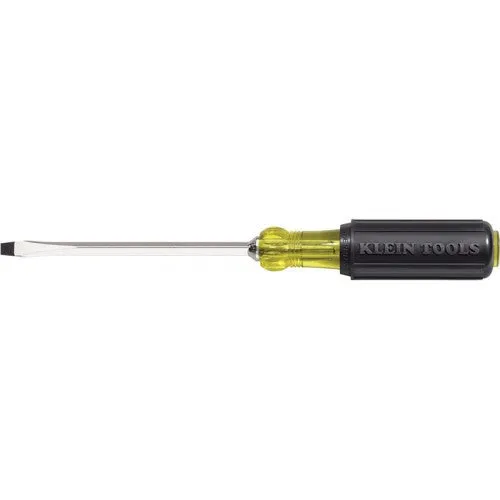 Klein Keystone Tip 6" Screwdriver with Heavy-Duty Square shank (94-600-6)