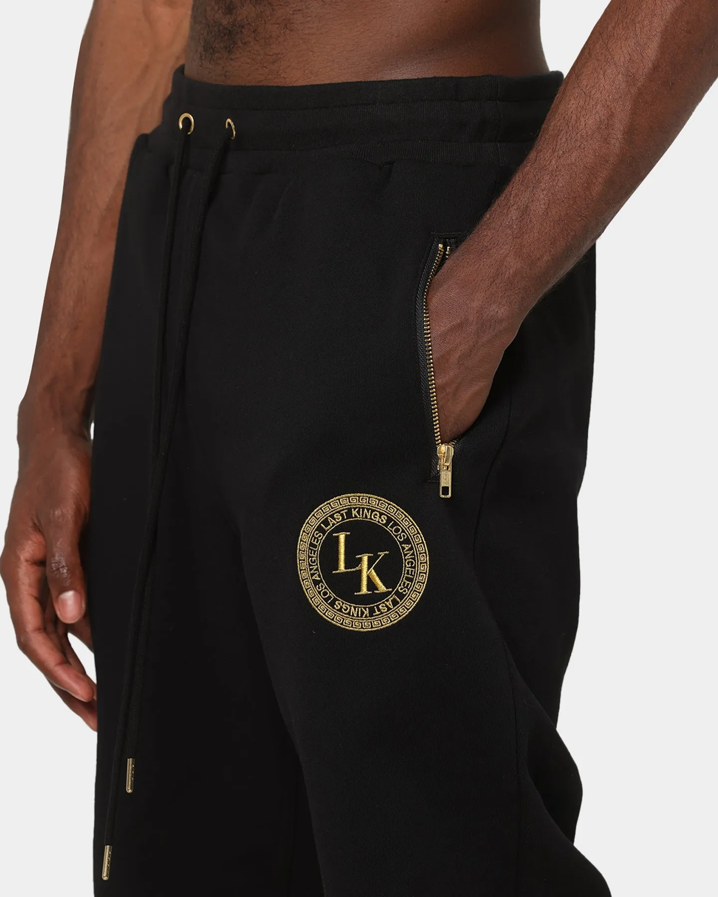 Last Kings Grandeur Track Pants Black