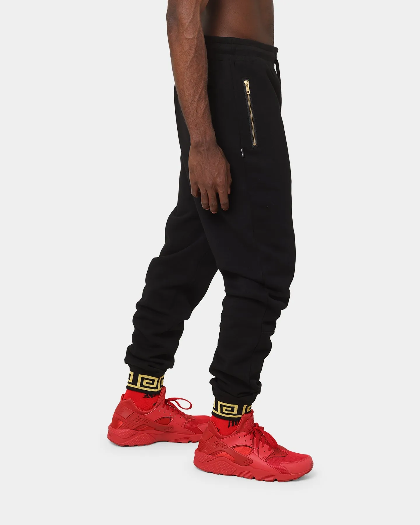 Last Kings Grandeur Track Pants Black