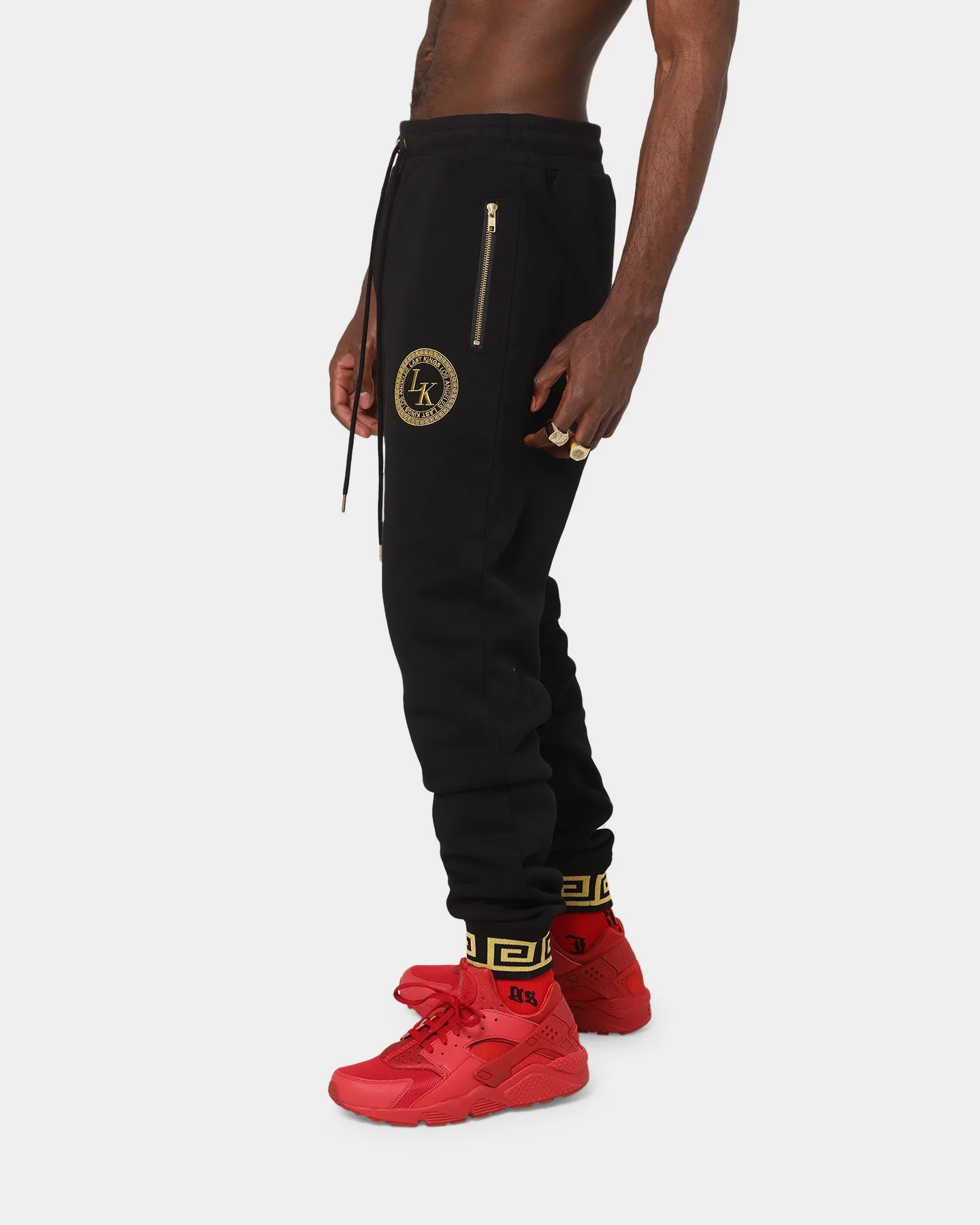 Last Kings Grandeur Track Pants Black