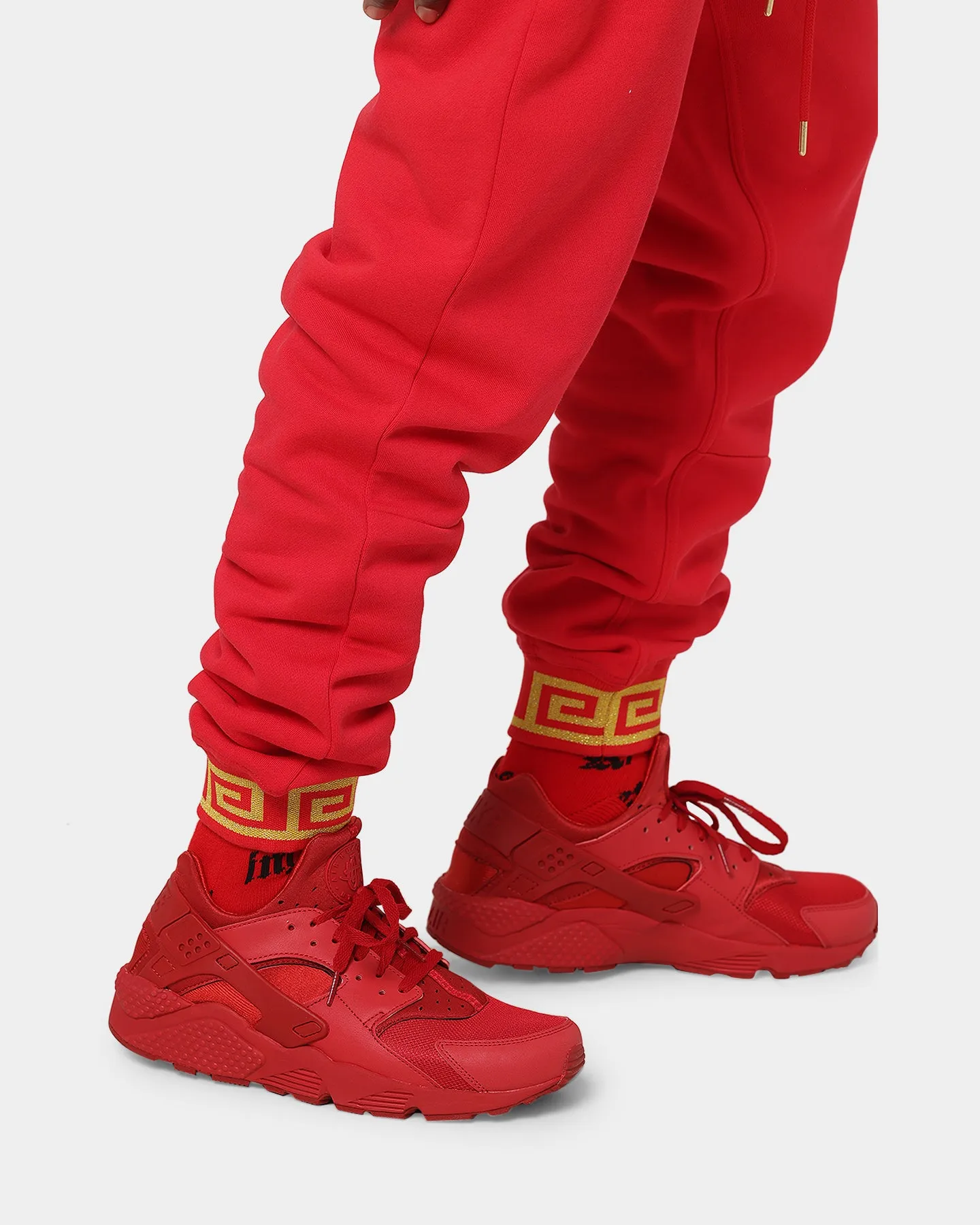 Last Kings Grandeur Track Pants Red