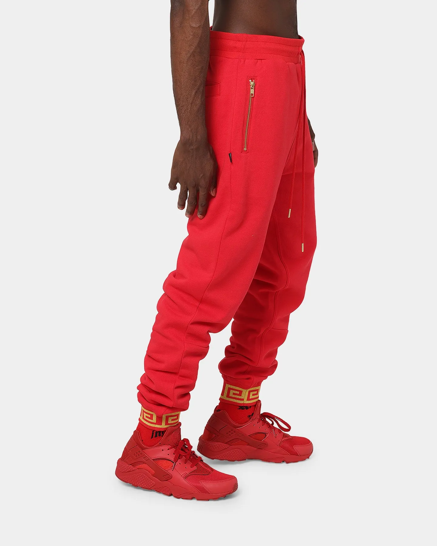 Last Kings Grandeur Track Pants Red