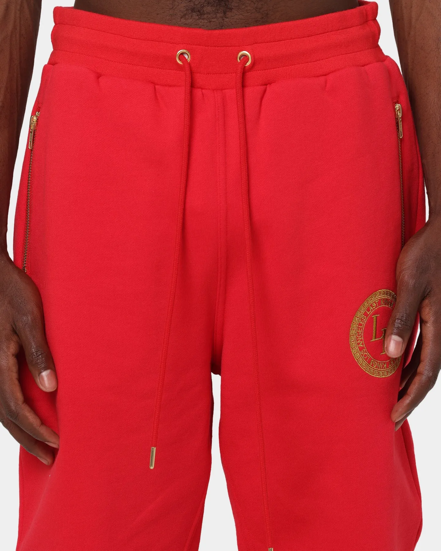 Last Kings Grandeur Track Pants Red