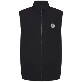 Lightweight Mixed Media Reversible Gilet Black Iris - AW24