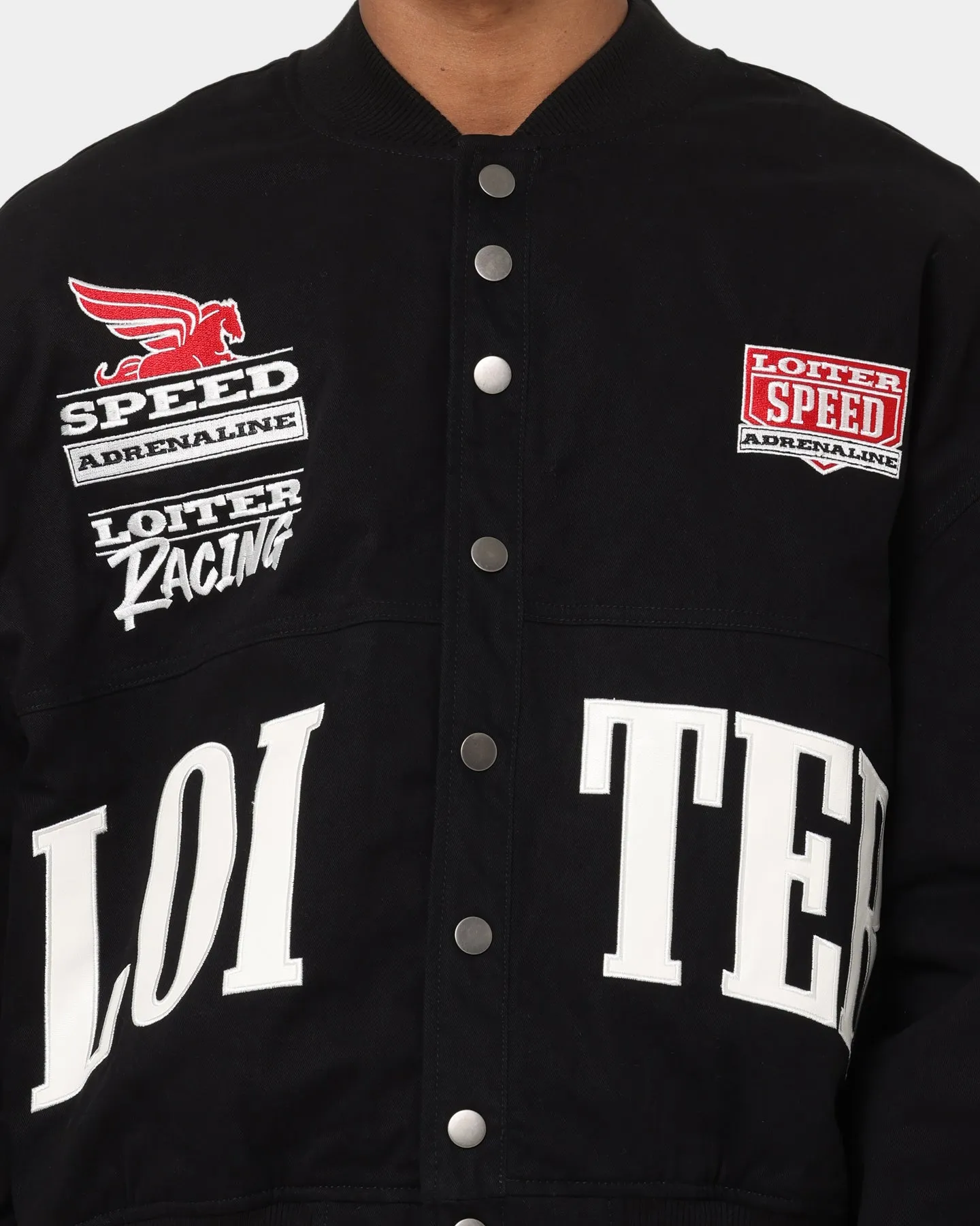 Loiter Motor Sport Jacket Black