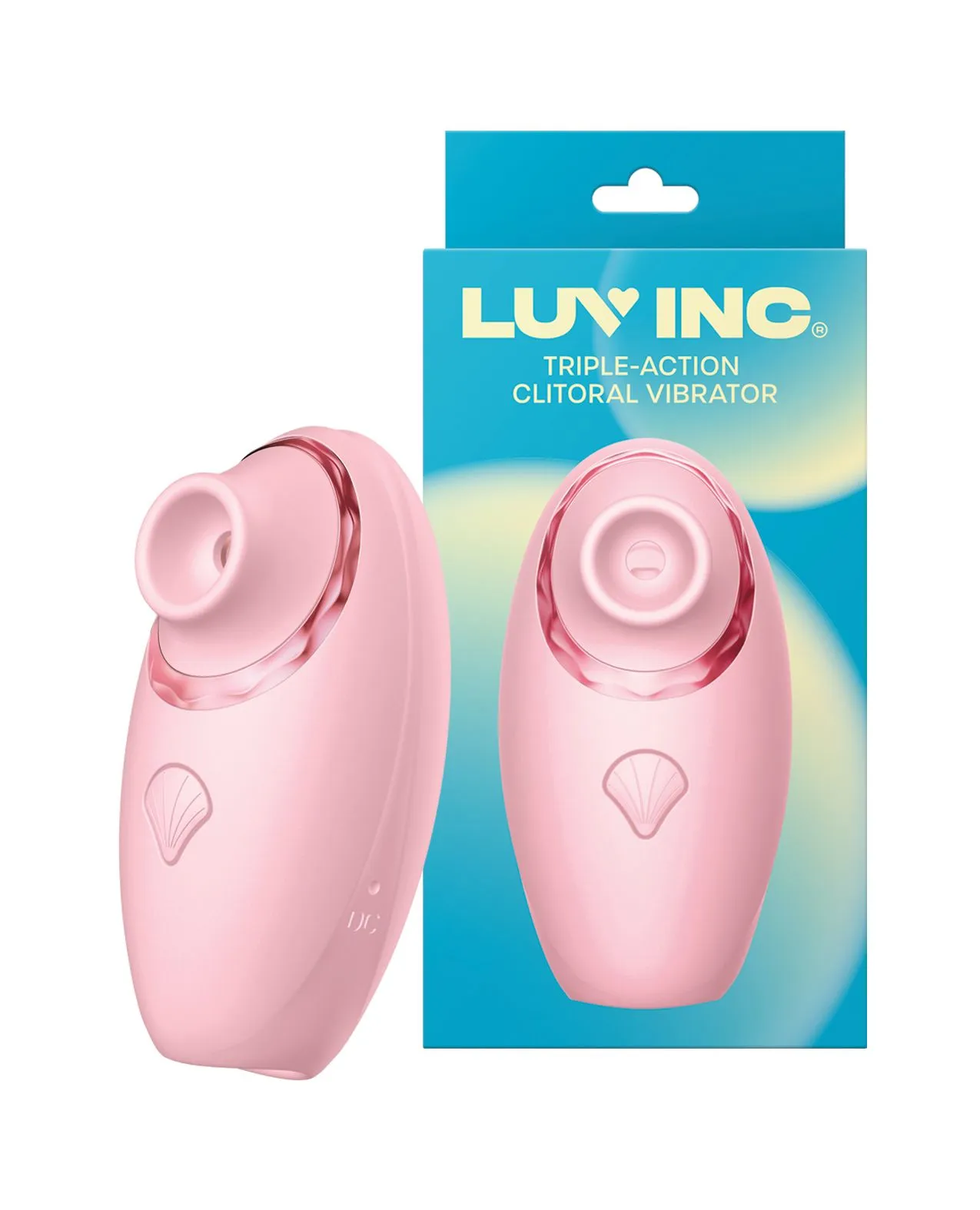 Luv Inc. Triple - Action Clitoral Vibrator