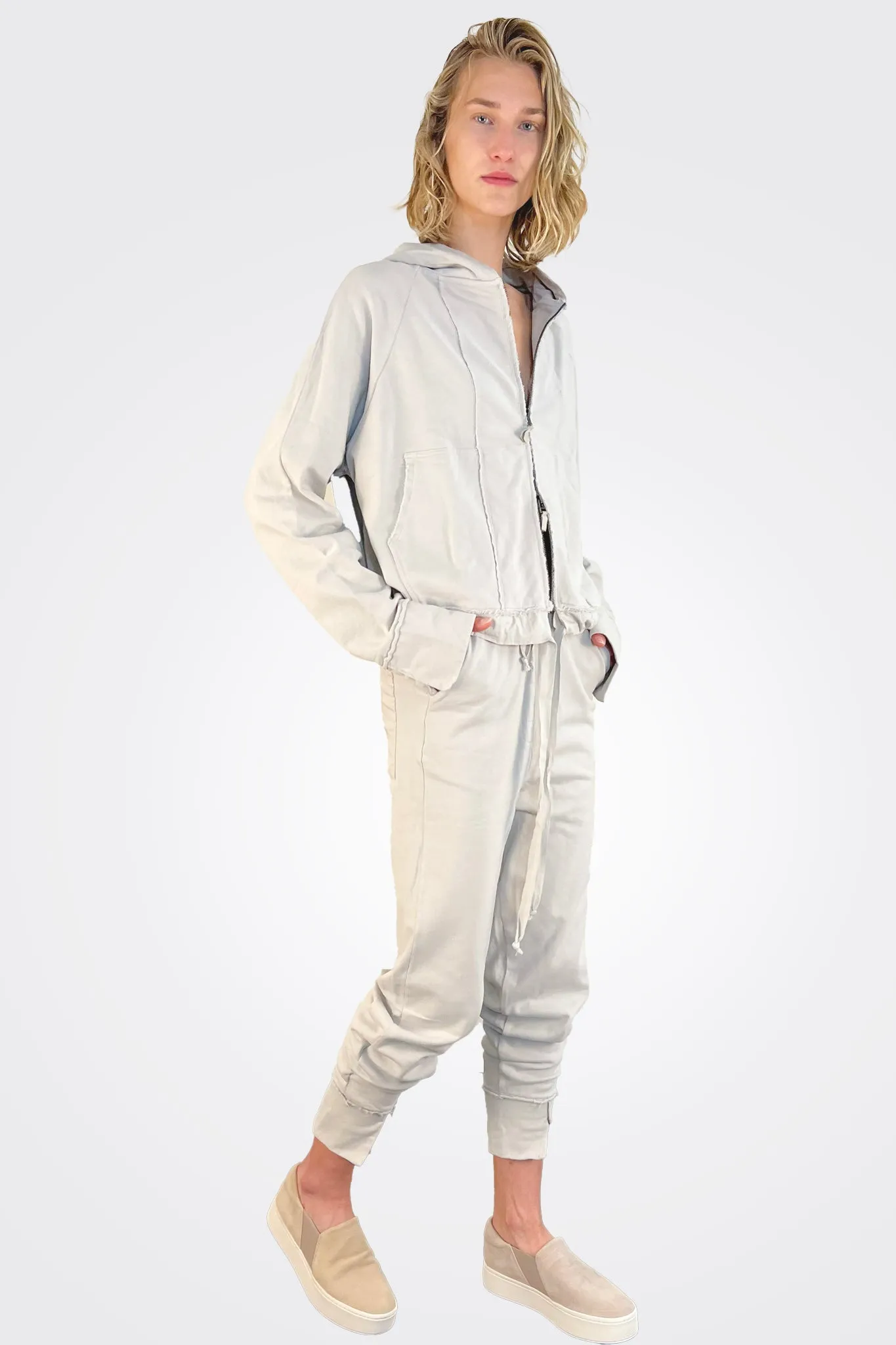 Luxury Sweat Pants - Chalk