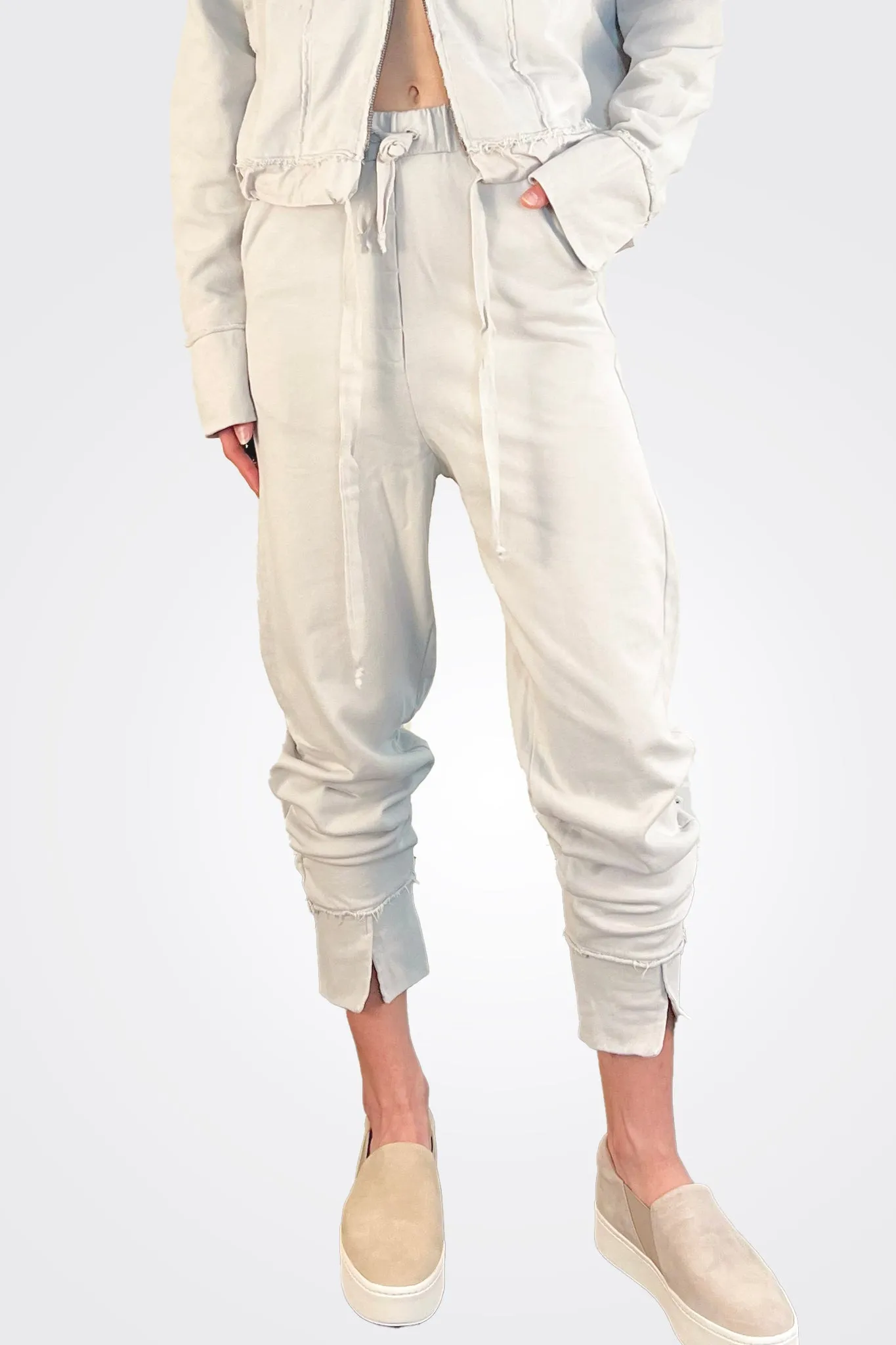 Luxury Sweat Pants - Chalk