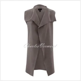 Marble Long-line Gilet – Style 5832-159 (Mocha)