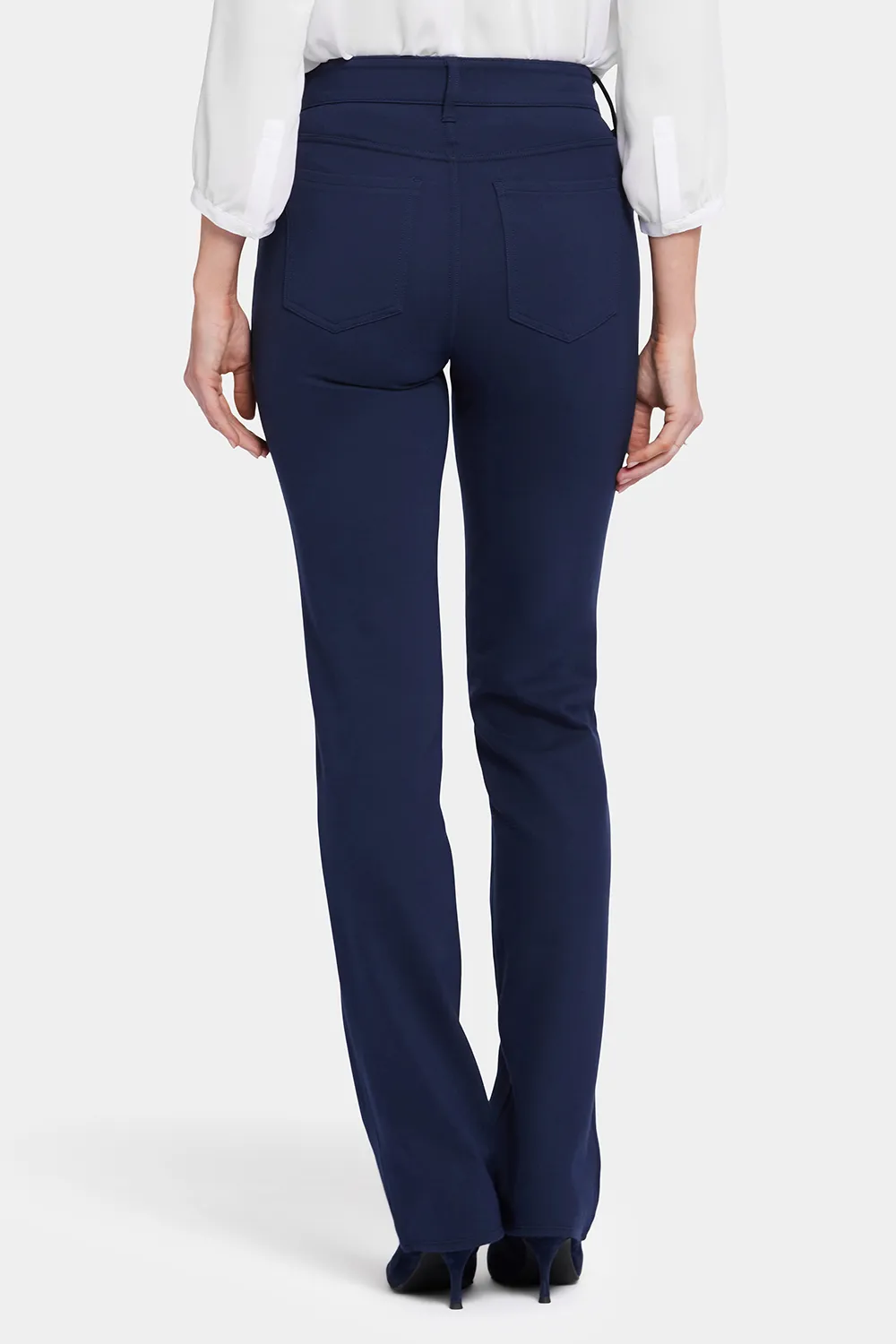 Marilyn Straight Pants In Petite - Oxford Navy