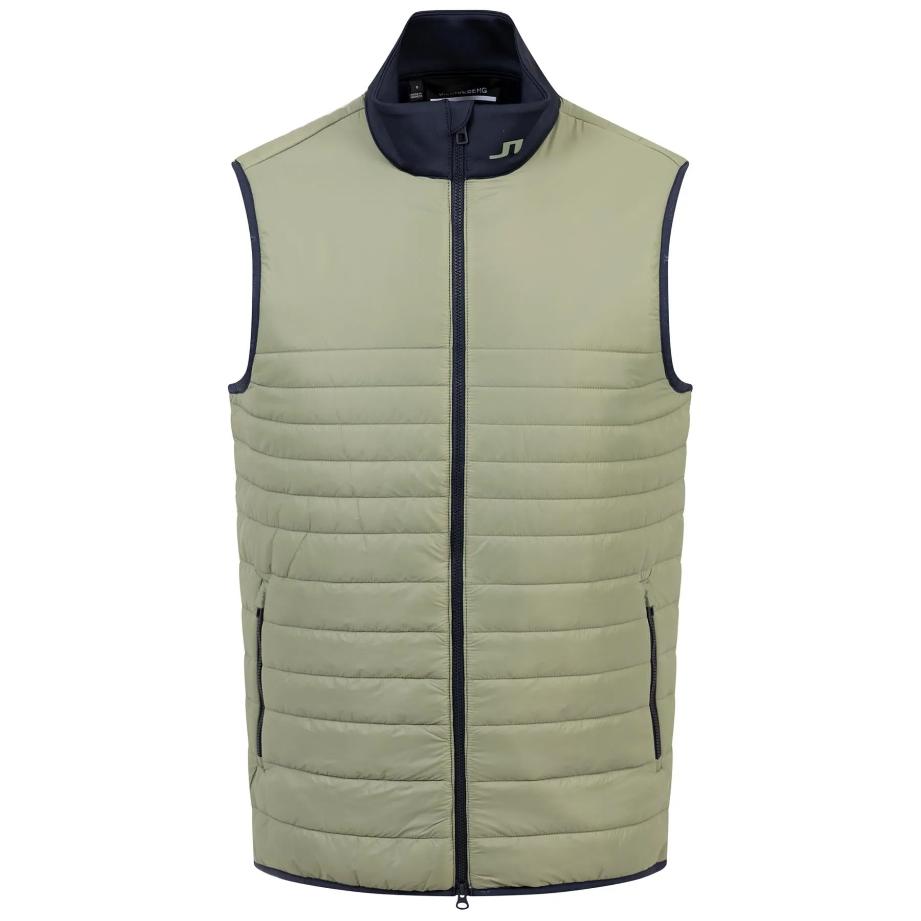 Martino LX Mid Quilt Hybrid Gilet Oil Green - SS24